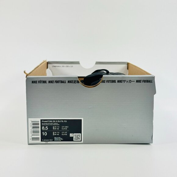 Nike Phantom GX II Elite FG 'Black Deep Jungle' FJ2559-002 Soccer Multi Size - Picture 11 of 13